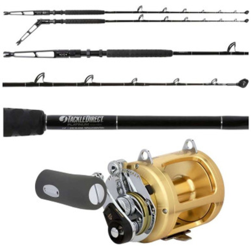 Shimano Tiagra 30WLRSA / TackleDirect TDPS643050WTSIN-Terminator Standup Combo