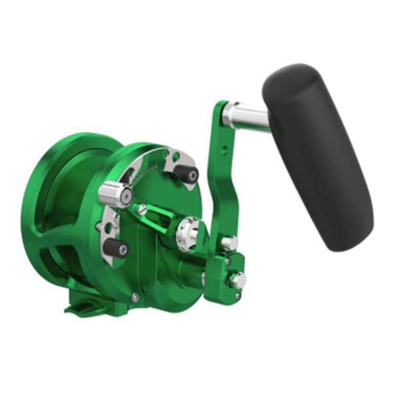 Avet HXJ 3 MC Raptor Plus RH Lever Drag Conventional Reel - Green