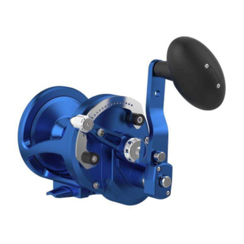 Avet LX 6/3 MC Raptor Plus RH Lever Drag Conventional Reel - Blue