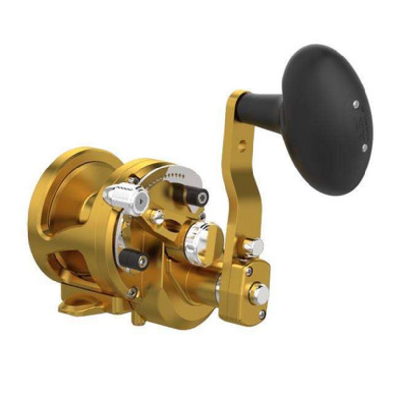 Avet SXJ 6/3 MC Raptor Plus RH Lever Drag Conventional Reel - Gold