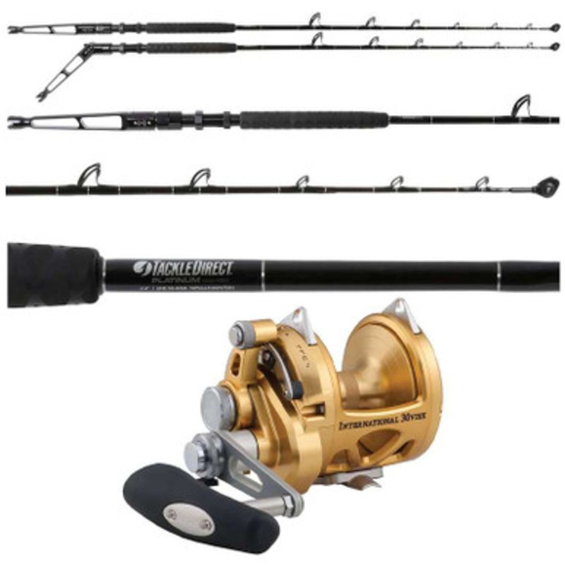 Penn International 30VISX / TackleDirect TDPS643050WTSIN-Terminator Standup Combo