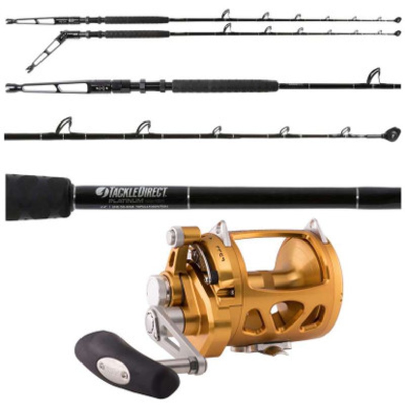 Penn International 30VIW / TackleDirect TDPS643050WTSIN-Terminator Standup Combo