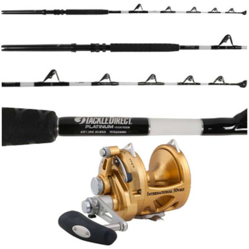 Penn International 50VISX / TackleDirect TDTS6080130 Combo