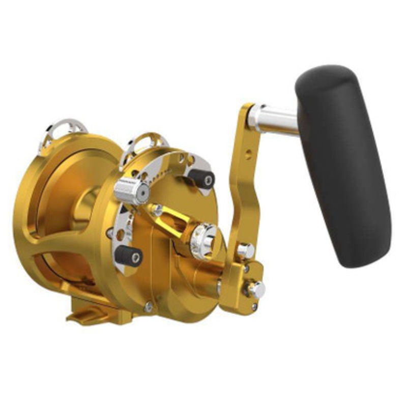Avet HX 3 MC Raptor Plus RH Lever Drag Conventional Reel - Gold