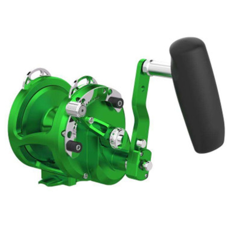 Avet HX 3 MC Raptor Plus RH Lever Drag Conventional Reel - Green