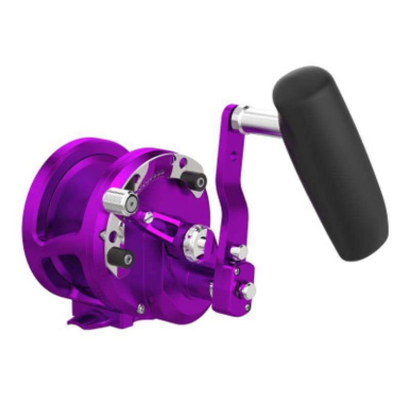 Avet HXJ 3 MC Raptor Plus RH Lever Drag Conventional Reel - Purple