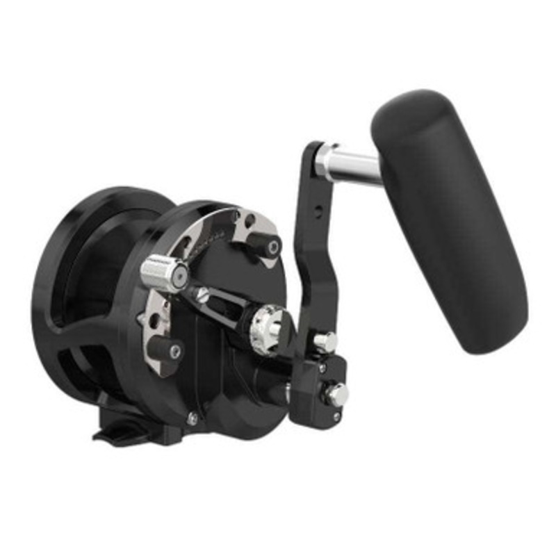 Avet HXJ 5/2 MC Raptor Plus RH Lever Drag Conventional Reel - Black