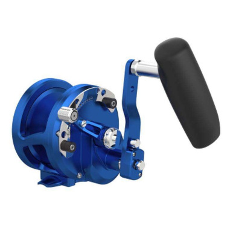 Avet HXJ 5/2 MC Raptor Plus RH Lever Drag Conventional Reel - Blue