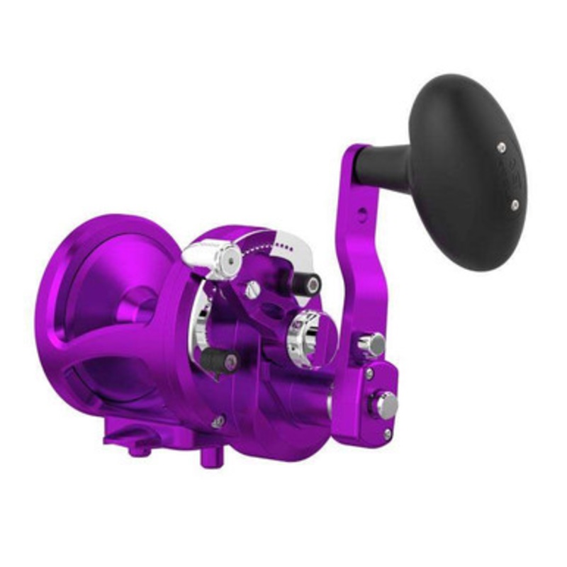 Avet MXL 6/3 MC Raptor Plus RH Lever Drag Conventional Reel - Purple