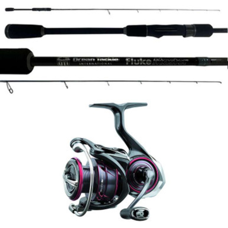 Daiwa Ballistic LT MQ BLSMQLT2500D-XH / OTI Fluke Master Combo