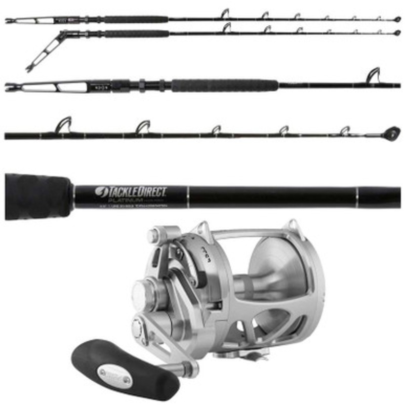 Penn International 50VIWS / TackleDirect TDPS645080WTSIN-Terminator Standup Combo