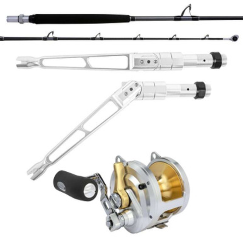 Shimano Terez TZBWHS57HA / Talica TAC50II BW High Speed Trolling Standup Combo - WT2L-S