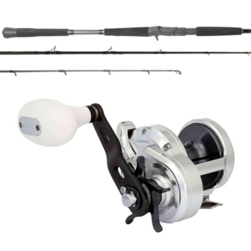 Shimano Trinidad A TN14A / OTI-PBI701MHFA Pitch Black Inshore Combo