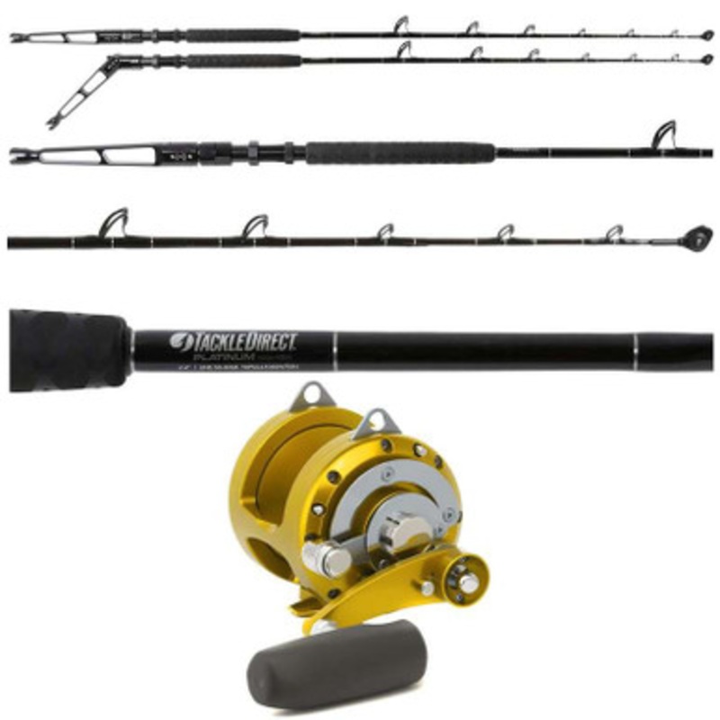 Avet EX 30/2 Gold / TackleDirect TDPS643050WTSIN-Terminator Standup Combo