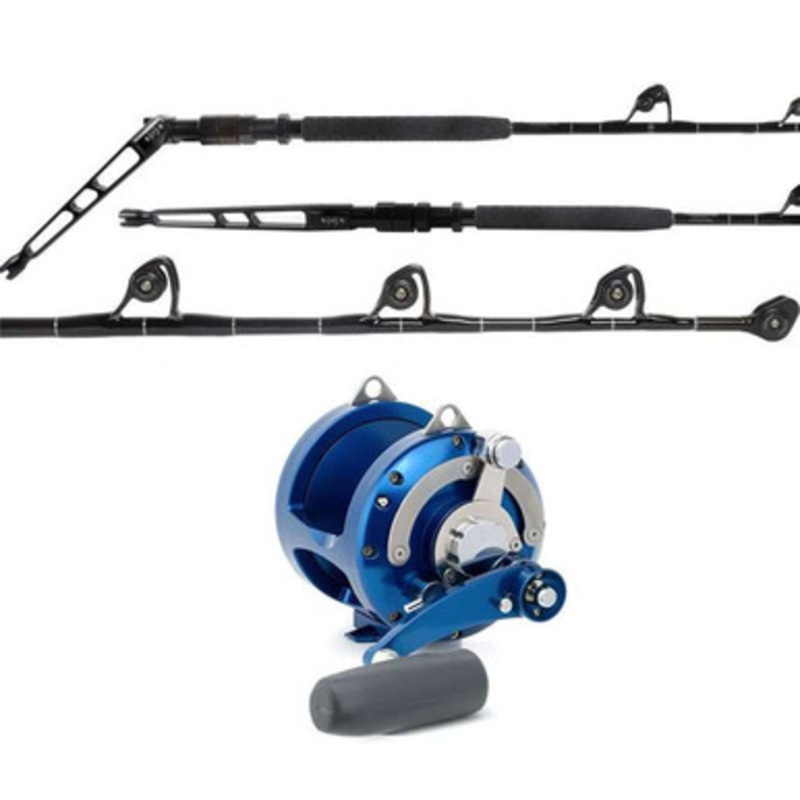 Avet EX 50/2 Blue / TDPS605080WTXC-Terminator Combo
