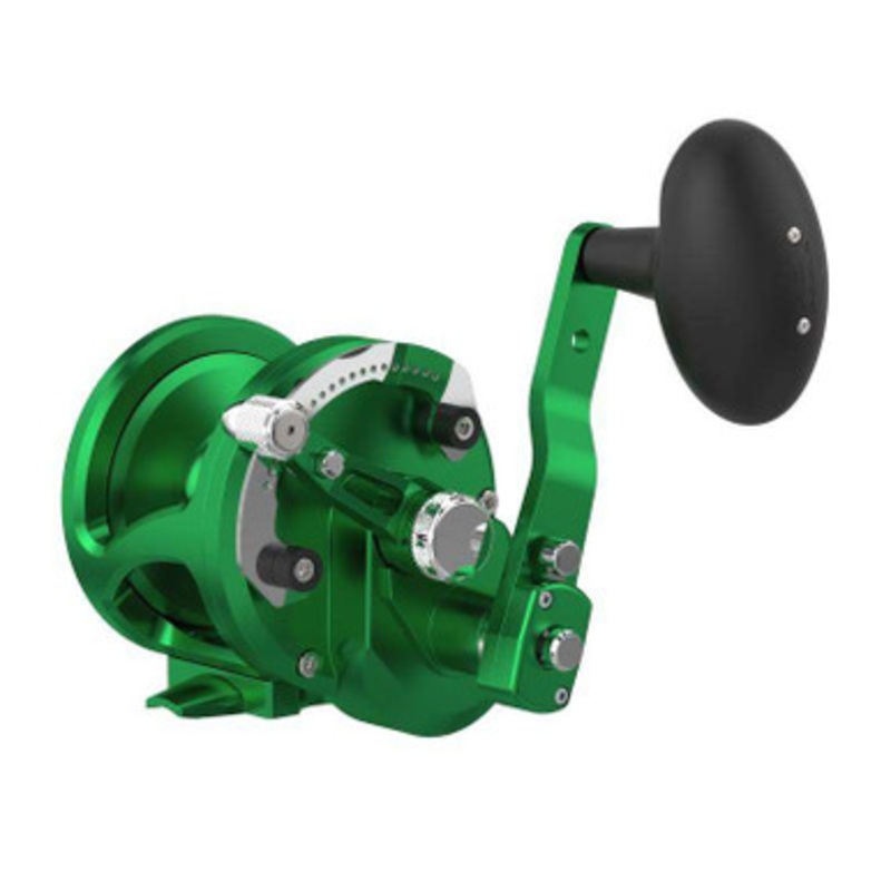 Avet JX 6/3 MC Raptor Plus RH Lever Drag Conventional Reel - Green