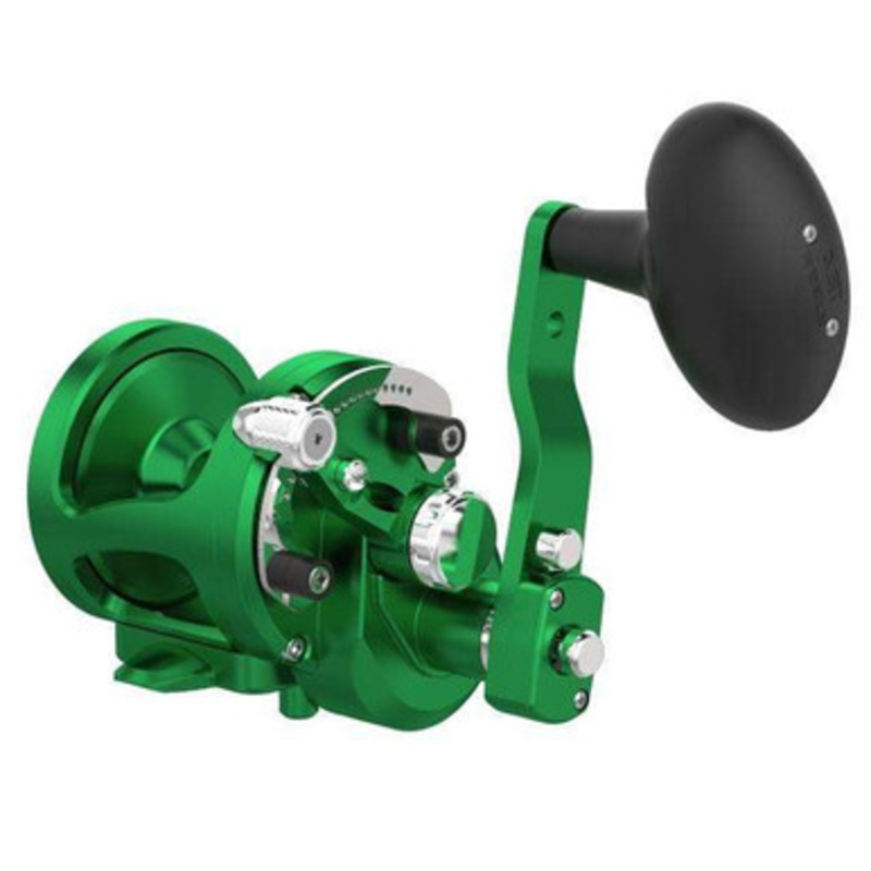 Avet SX 6/3 MC Raptor Plus RH Lever Drag Conventional Reel - Green