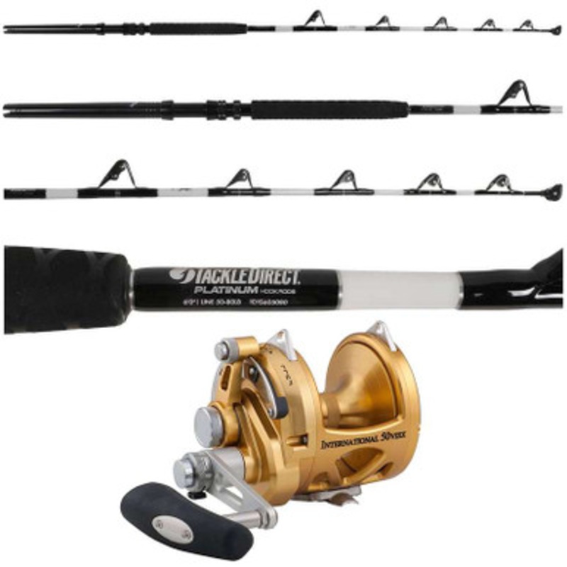 Penn International 50VISX / TackleDirect TDTS605080 Combo