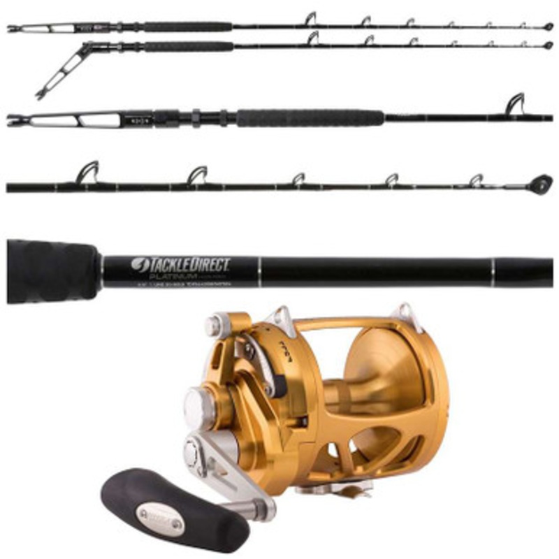 Penn International 50VIW / TackleDirect TDPS645080WTSIN-Terminator Standup Combo