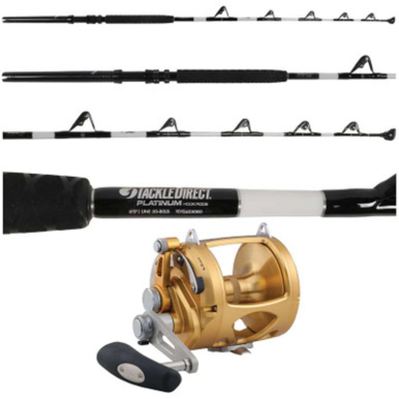 Penn International 70VIS / TackleDirect TDTS6080130 Combo