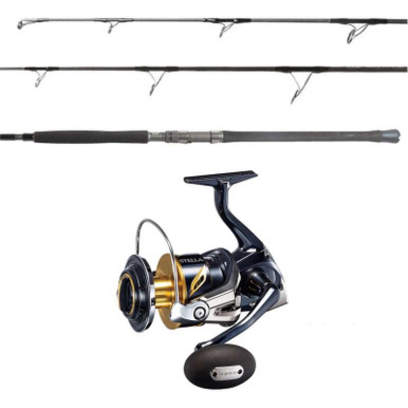 Shimano Stella SW C STLSW14000XGC / OTI TS2 TS286080 Popping Combo