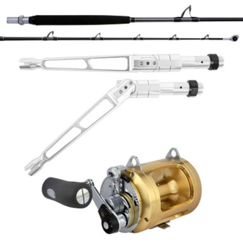Shimano Terez TZBWHS68HA / Tiagra TI50WA BW High Speed Trolling Standup Combo - WT2L-S