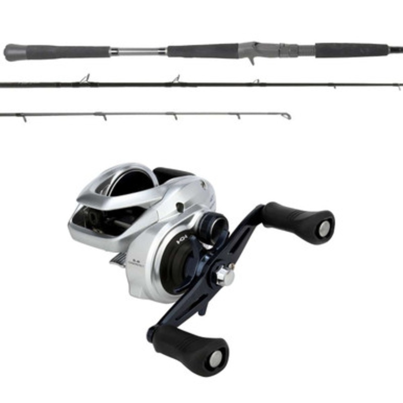 Shimano Tranx TRX401A / OTI-PBI701MHFA Pitch Black Inshore Combo