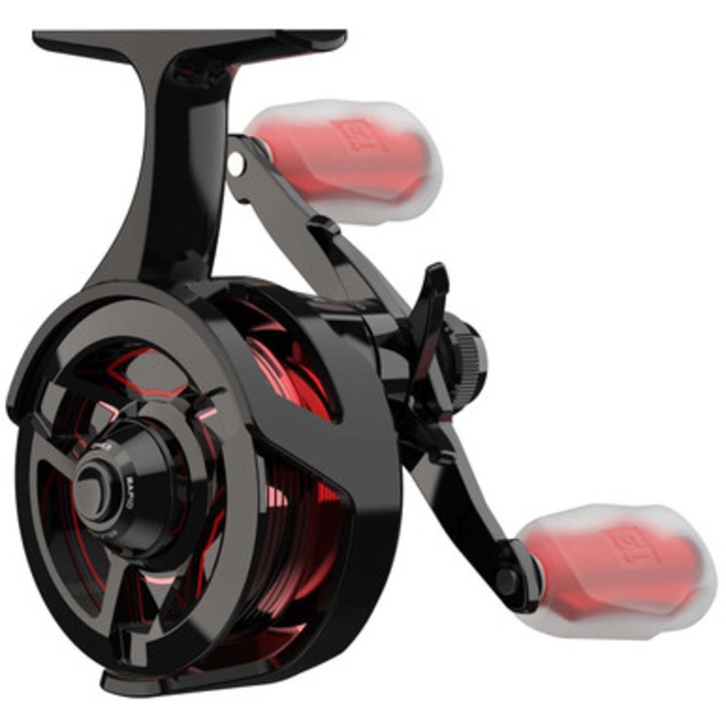 13 Fishing D2AL-2.7-LH Descent Aluminum Inline Ice Fishing Reel