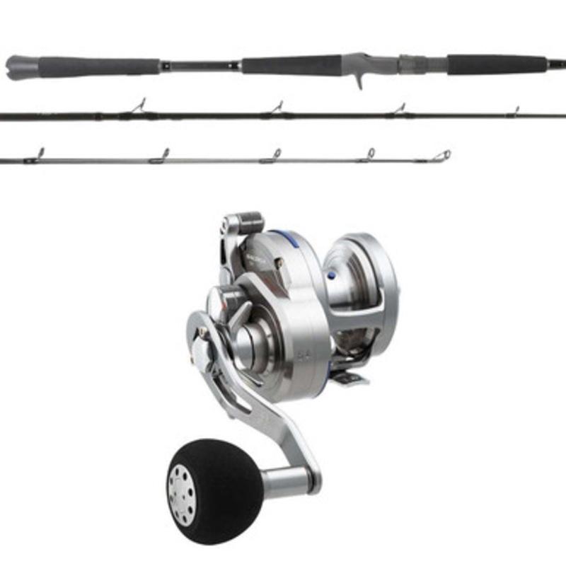Daiwa Saltiga SASD10 Star Drag / OTI-PBI701HFC Pitch Black Insh. Combo
