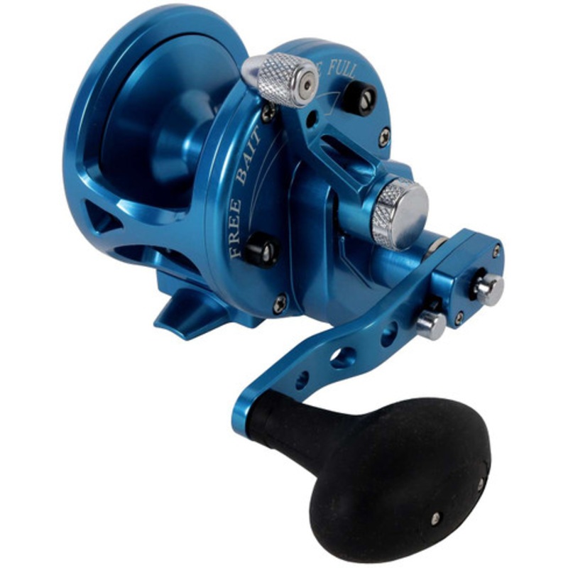 Avet JX G2 6/3 2-Speed Reel - Blue (No Glide Plate)