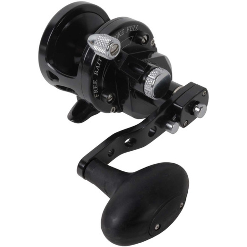 Avet SXJ 6/4 G2 NGP 2-Speed Reel - Black (No Glide Plate)