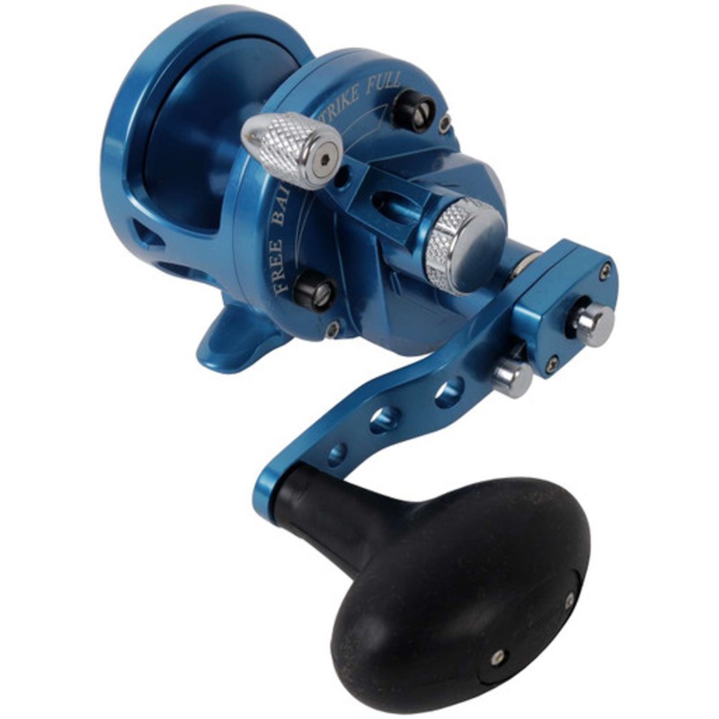 Avet SXJ 6/4 G2 NGP 2-Speed Reel - Blue (No Glide Plate)