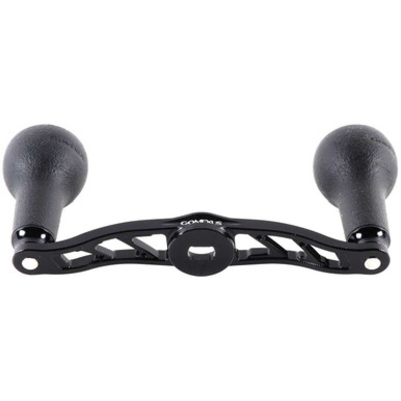 Gomexus Aluminum Baitcast Reel Handle with 27mm TPE Knob - 100mm (For 8x5mm) - Black