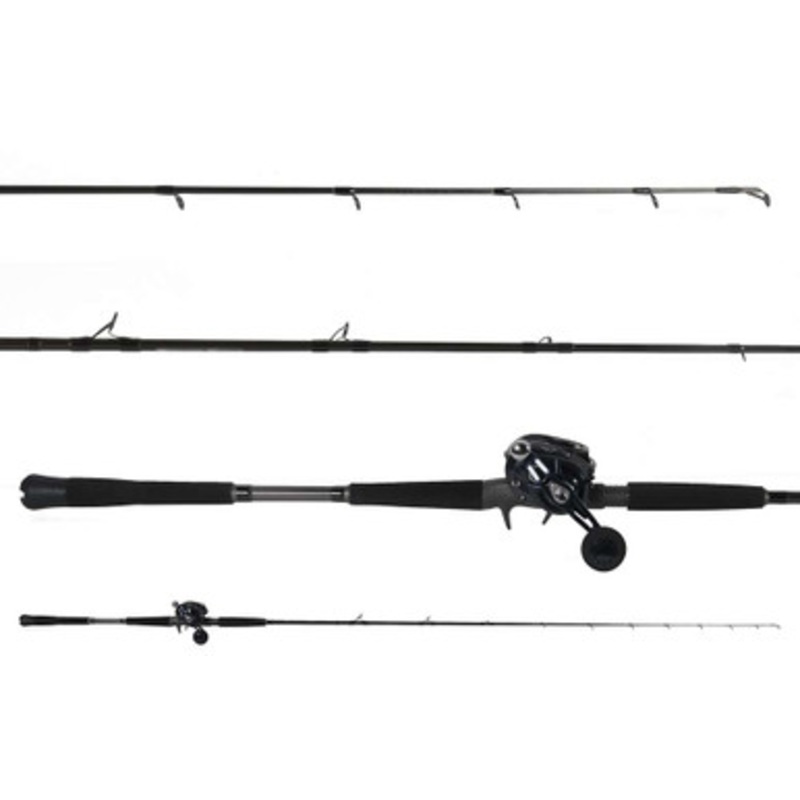 Daiwa Lexa LX-HD3000-H-P / OTI-PBI701HFA Pitch Black Inshore Combo