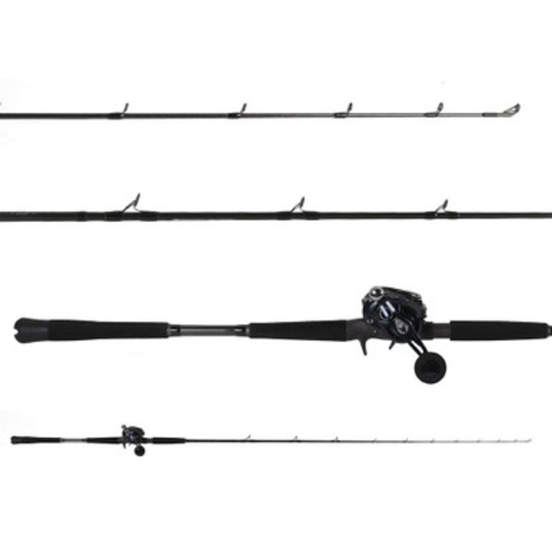 Daiwa Lexa LX-HD3000-H-P / OTI-PBI701HFC Pitch Black Inshore Combo