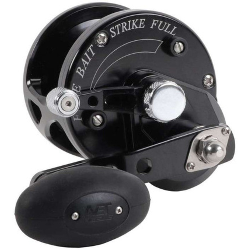 Avet JX 6.0 G2 Single Speed Reel - Black (No Glide Plate)