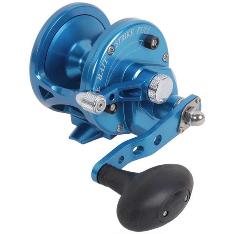 Avet JX 6.0 G2 Single Speed Reel - Blue (No Glide Plate)