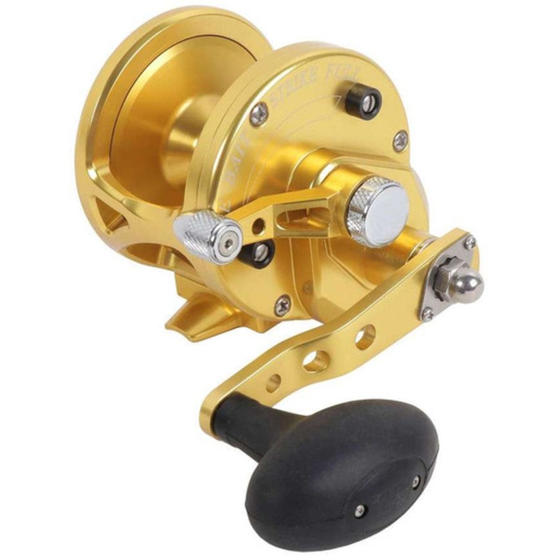 Avet JX 6.0 G2 Single Speed Reel - Gold (No Glide Plate)