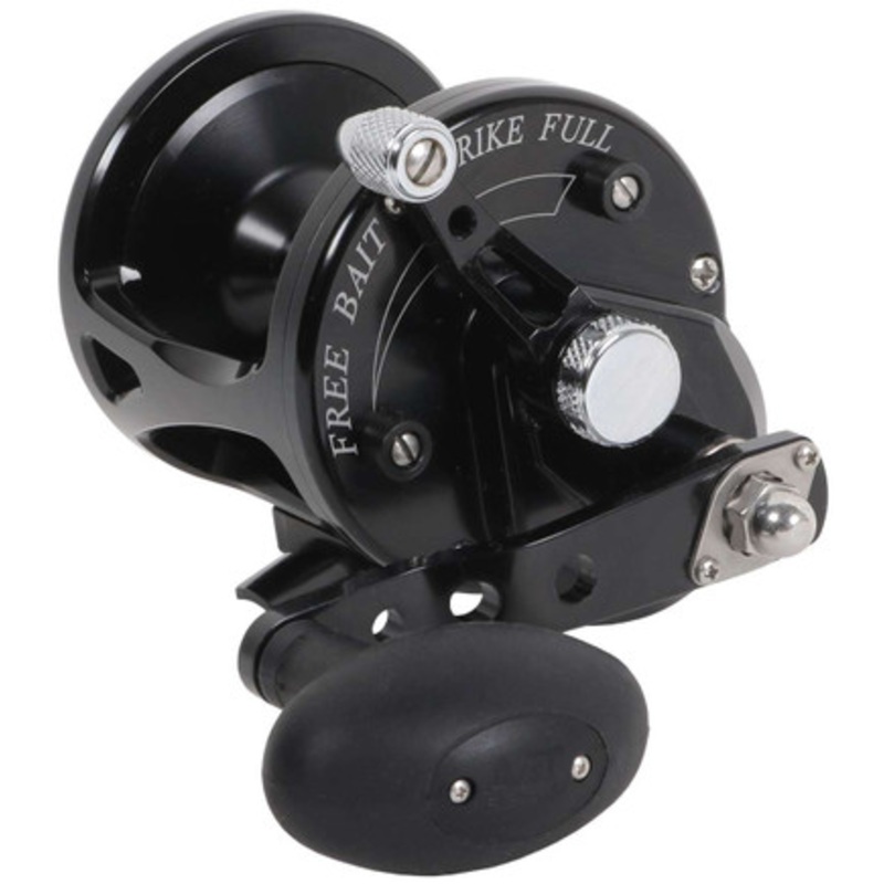 Avet LX 6.0 G2 MC Single Speed Reel - Black (No Glide Plate)