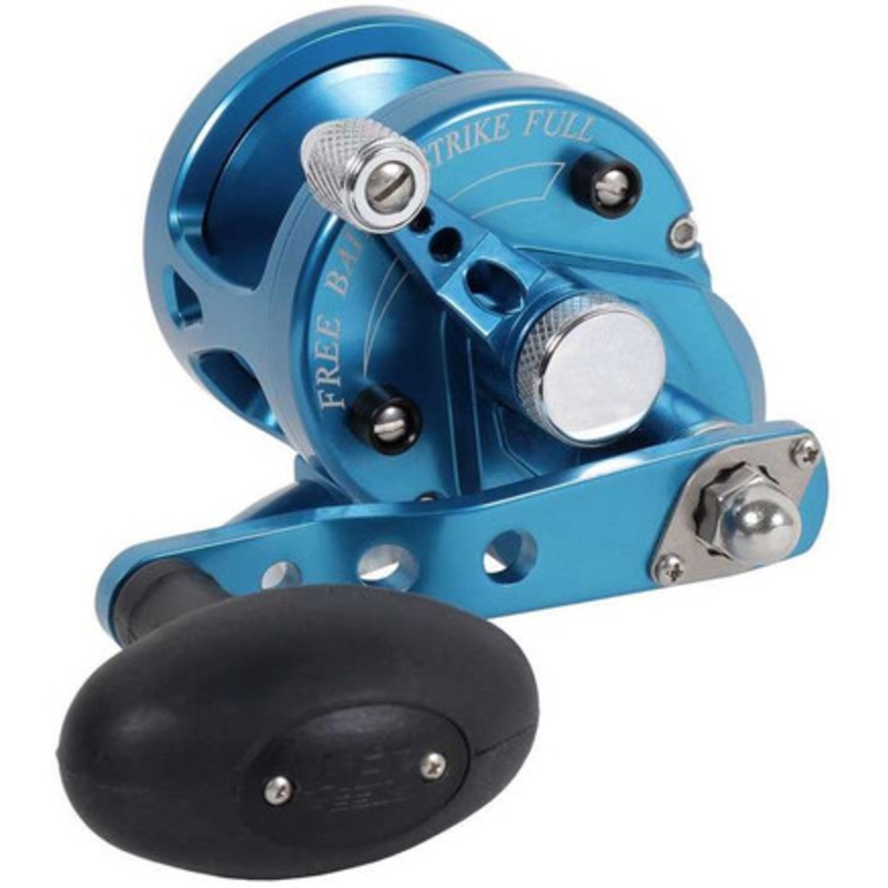 Avet SXJ 5.3 G2 NGP Single Speed Reel - Blue (No Glide Plate)