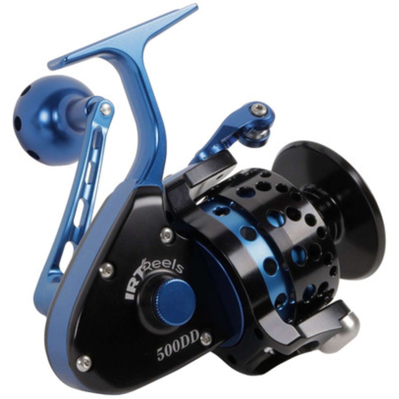 IRT Reels IRT500DD Spinning Reel - Black/Blue