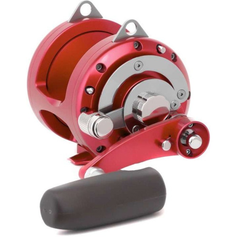 Avet EX 30/2 RH-RD Two-Speed Lever Drag Big Game Reel - Red - Right-Hand