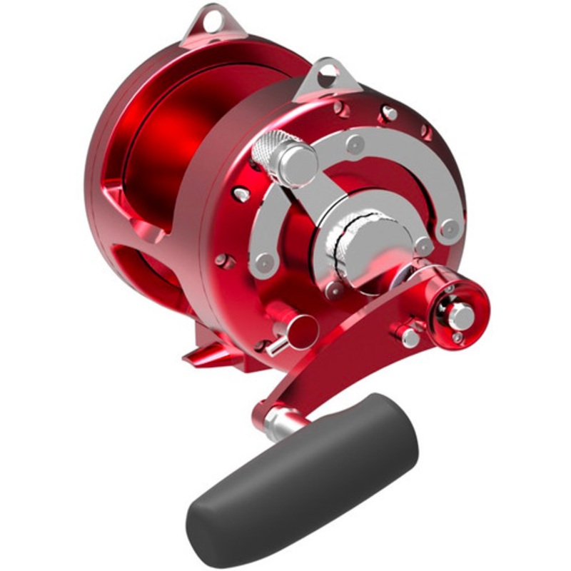 Avet T-RX 50 2-Speed Lever Drag Big Game Reel - Red