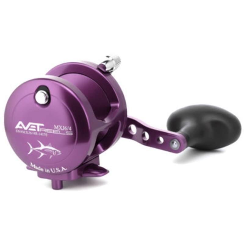Avet MXJ 6/4 2-Speed Lever Drag Conventional Reel - Purple