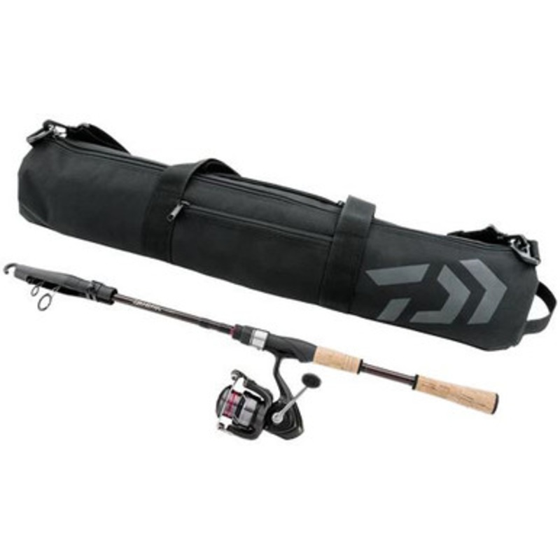 Daiwa DTC25BI72TMFSC Crossfire Compact Travel Spinning Combo