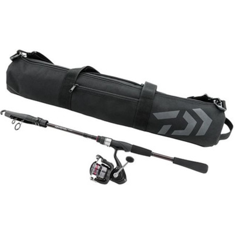 Daiwa DTC25BI72TMFSE Crossfire Compact Travel Spinning Combo