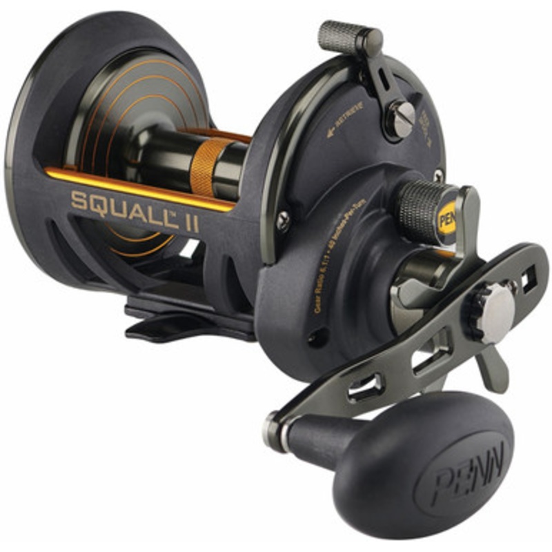 Penn SQLII40SDLH Squall II Star Drag Conventional Reel