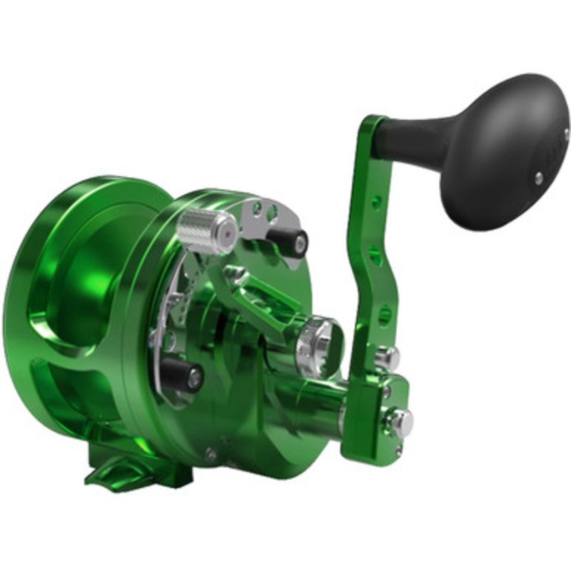 Avet HXJ 3-Speed Raptor MC Lever Conventional Reel - Green