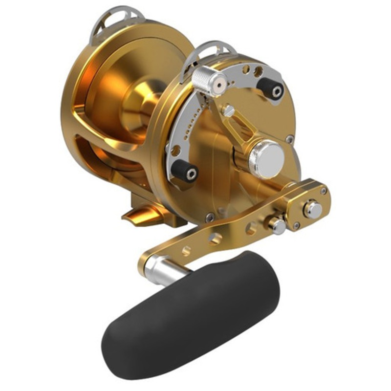 Avet HXW 5/2 RAPTOR Two-Speed Lever Drag Conventional Reel Gold