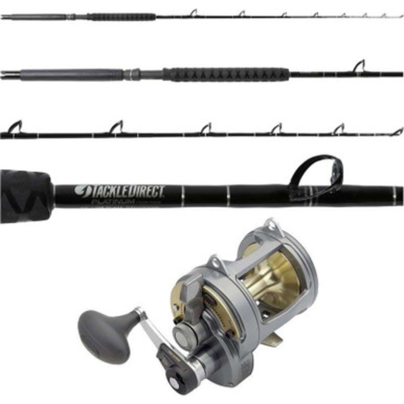 Shimano Tyrnos TYR30II / TackleDirect Platinum Hook TDPS662040SIN White Marlin Combo